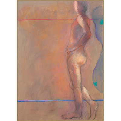 «Masculin nu», reproduction d'art sur toile