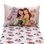 Draps-housses pour lit de bébé 2 pièces Nojo Disney Princesses Courage and Kindness