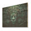 Maya Magic Aztec Mask - Art mural mexicain sur bois de pin naturel-1118045888