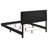 James Black Upholstered Queen Panel Bed-625711034