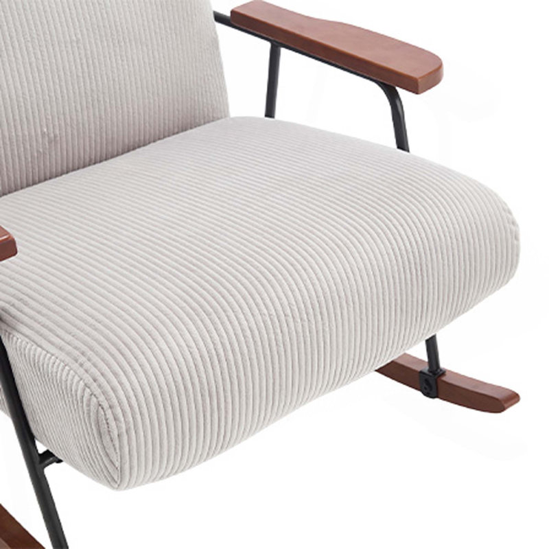 Fauteuil à bascule Modern, Gris