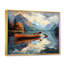 Canada Mountain Lake Reflections II - reproduction sur toile-63451994-63451993