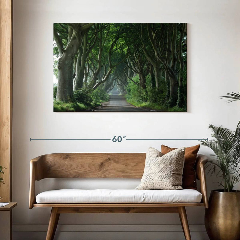 Harnek Dark Hedges, 30" H x 45" W