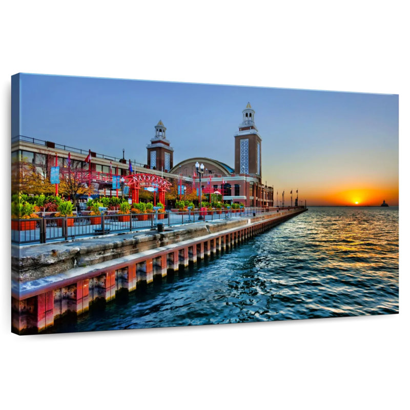 Kavia Sunrise at Navy Pier, H 8 po x l 12 po