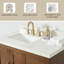 Ensemble de meuble-lavabo simple 36 po avec lavabo encastré en céramique Vivian-197356244-197356247