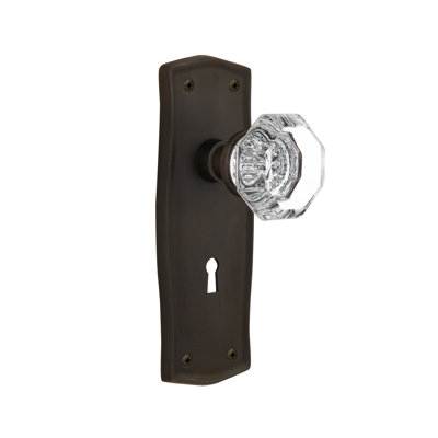 Prairie Plate with Decorative Keyhole and Waldorf Door Knob