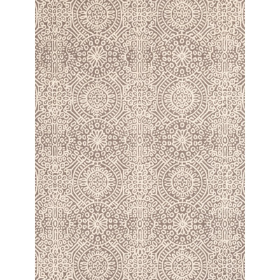 Temple Taupe Hand Micro Hooked Wool Rug