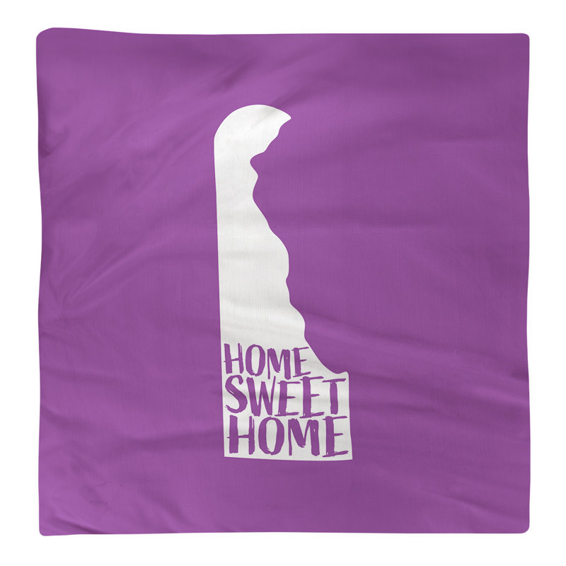 Serviette de delaware, Violet, l 10 po x P 10 po, Coton