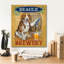 «Beer Dogs 4» par Mary Urban, art mural sur toile-1725991362