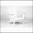 Folding Adirondack Chair With Side Table, 3-Piece Adirondack Chair Set With Wood Texture(Includes 2 Chairs And 1 Table)-506428527
