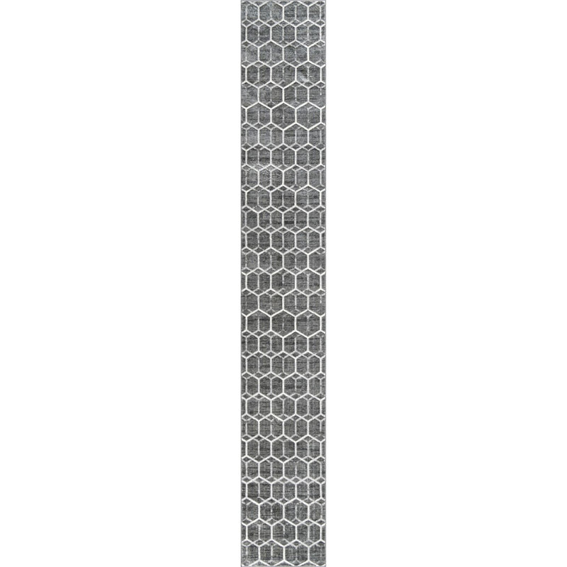 Eshin Abstract Indoor Rug, Runner 2'11" x 19'8"