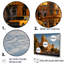 «Yellow Cuba Colonial Architecture» - ensemble d'art mural de Cuba-107751557-107751559