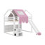 Lit mezzanine double avec tente