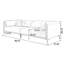 Canapé modulaire beige en cuir véritable-1080117746-1080117745
