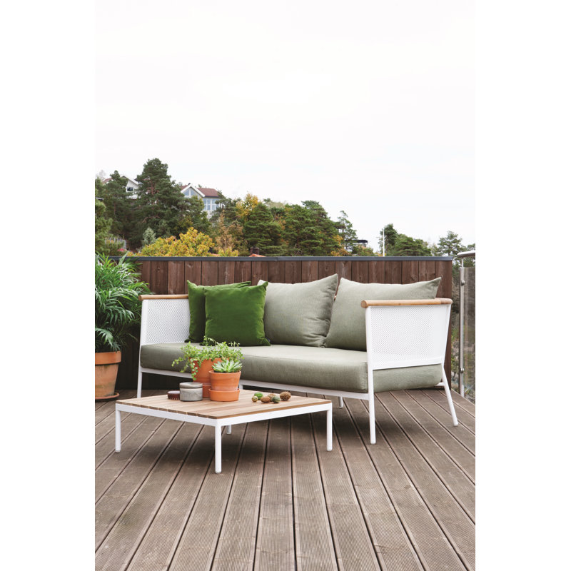 Riad Outdoor 3 - Piece Teak Conversation Set