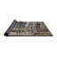 Tapis gris/brun/noir à motifs-1368373802