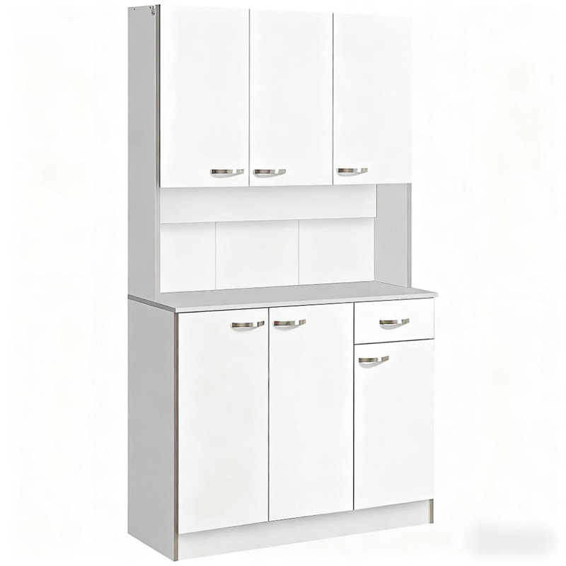 Armoire de cuisine 71 po, Blanc