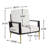 Upholstered Accent Armchair