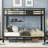 Metal Bunk Bed For Teens And Adults,Space-Saving/Noise Reduced/No Box Spring Needed,Black-418072902