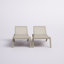 Chaise longue inclinable simple de 76 po de longueur Estas-49997282