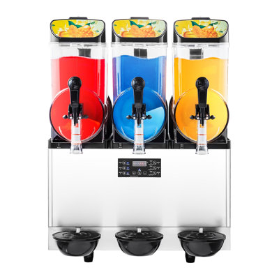 Distributeur de boissons glacé commercial en acier inoxydable pour margaritas, smoothies et café glacé