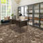 Floral Area Rug in Brown