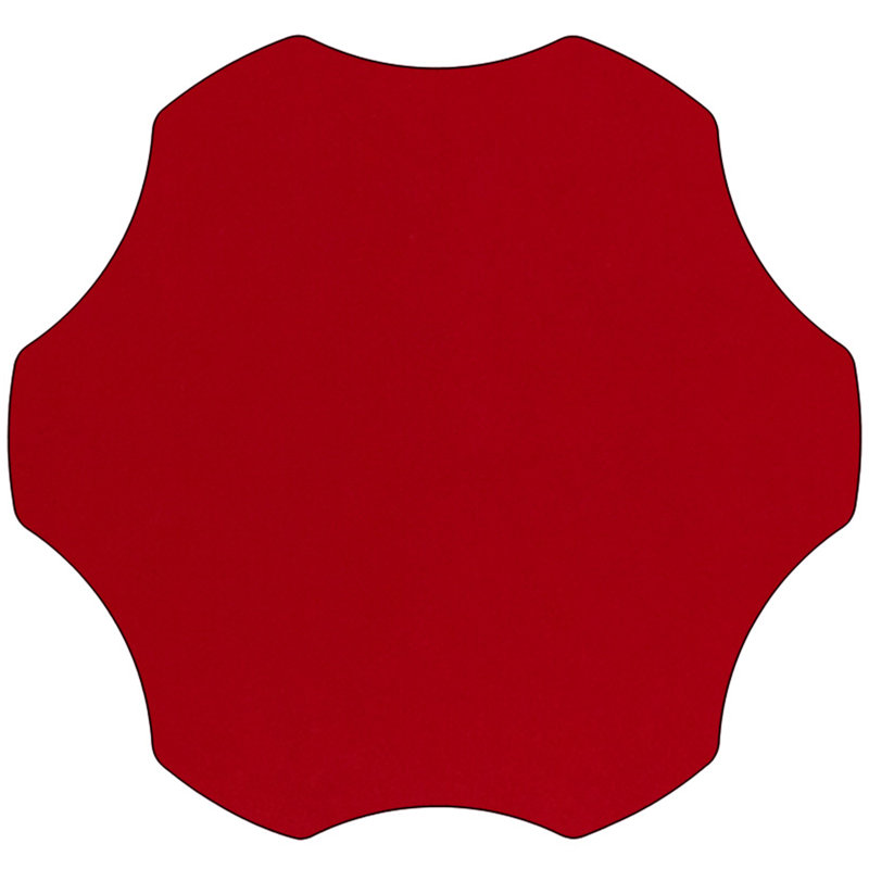 Table d'activité Goddard, Rouge, Non, 16" - 25"