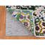 9'x12'1" Ivory Sari Silk Colourful Mamluk Design Hand Knotted Rug 2C3FCCC7364A4C838D6F404EDDB25507