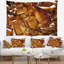 Tapisserie en arrière-plan abstrait en cristal doré 3d-28497714