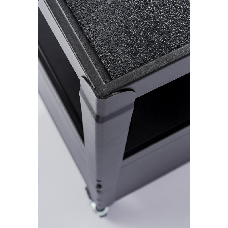 SteelCart Extra Wide AV Cart with Keyboard Tray