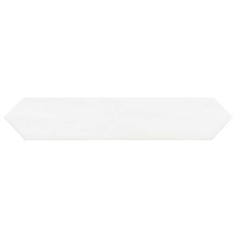 Tribeca-Talavera Picket 2.6"x13" Handmade Ceramic Tile Trim, White