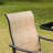 Outsunny Set Of 2 Outdoor Swivel Bar Stools With Armrests, Bar Height Patio Chairs With Steel Frame For Balcony, Poolside, Backyard, Brown