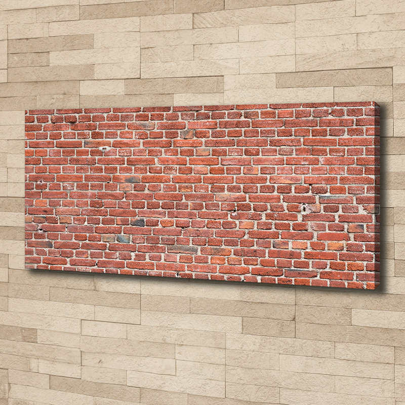 Brick Wall - No Frame Print on Canvas