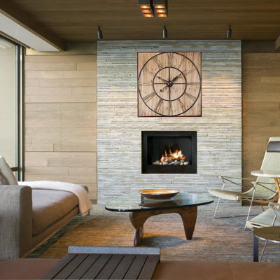 Bernd Wood Wall Clock
