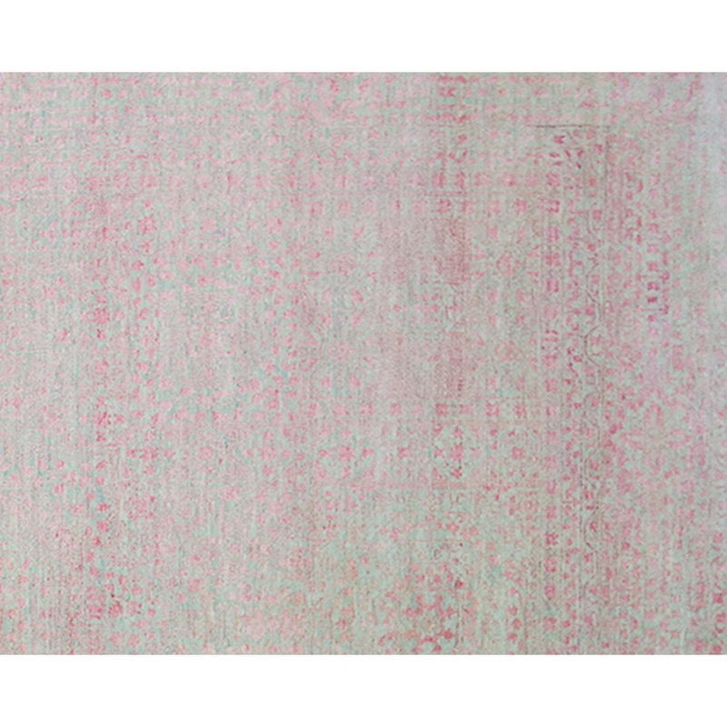 Area Rug in Pink, Rectangle 10' x 14'