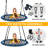 750lbs Spider Web Tree Swing 45 inch with Swivel