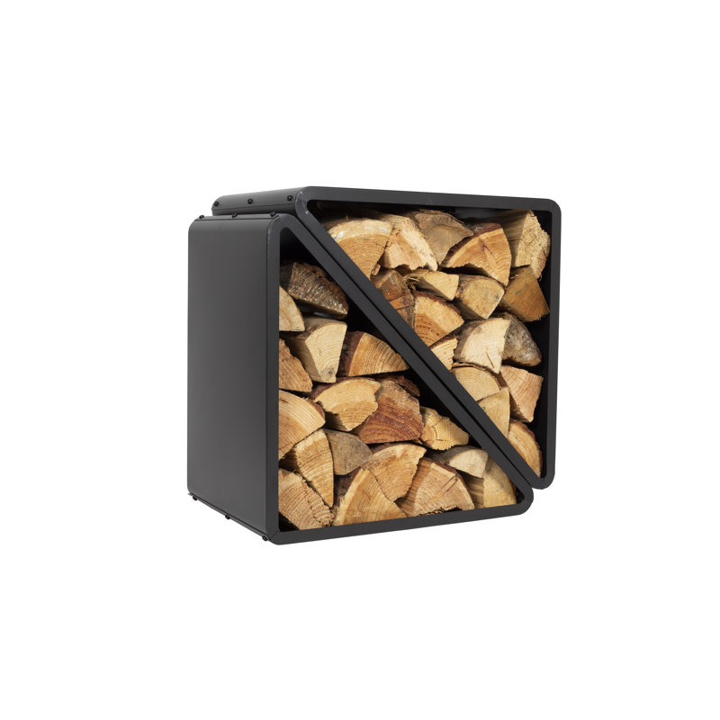 Brinly 57cm W x 57cm D Metal Log Store