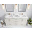Boston 72 po X P 22 po De salle de bain double en albâtre Viola quartz nuit