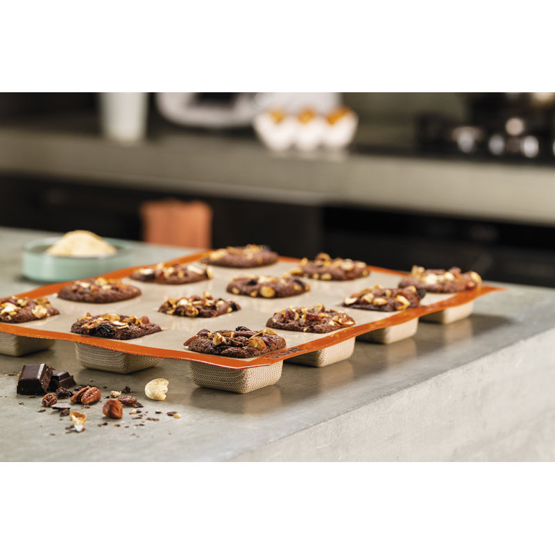 Silpat Non-Stick Silicone Brownie Baking Mold