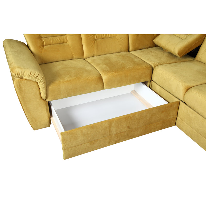 Jan 5 Seater Sofa Bed, Left