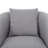 Comfortable U-Style Upholstered Armchair With 1 Pillow, Ideal For Living Room And Bedroom Relaxation, Modern Design, Durable Polyester Fabric, Perfect For Reading Or Watching TV