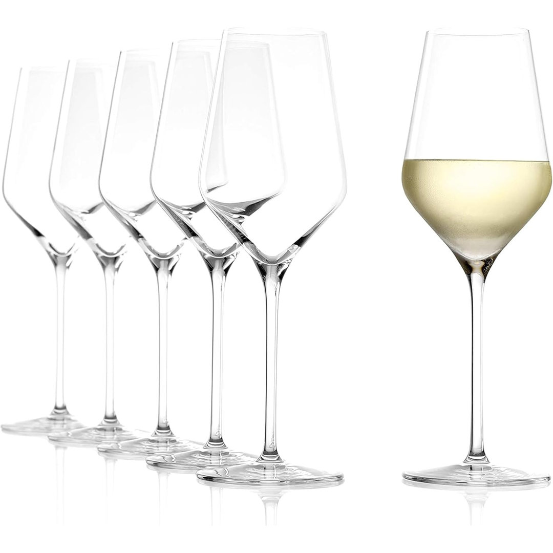 Stolzle Lausitz, Quatrophil - White Wine Glasses, 405ml