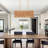 Dimmable Natural Rattan Kitchen Island Chandelier Pendant