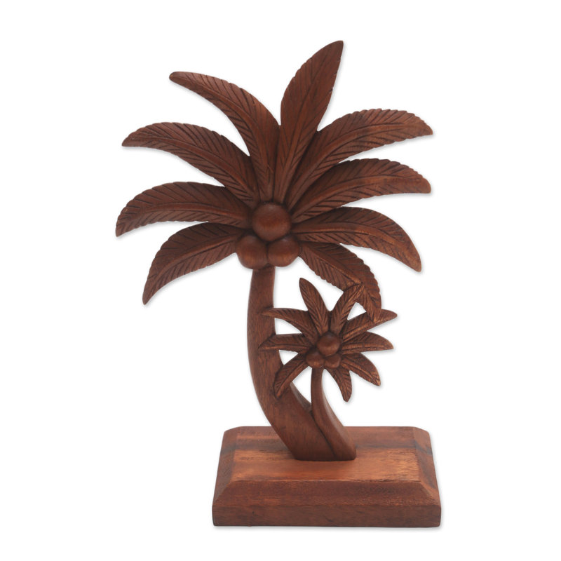 Statuette cocotiers