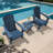 HDPE Outdoor Foldable Adjustable Back Adirondack Chair with Cup Holder-1525232644