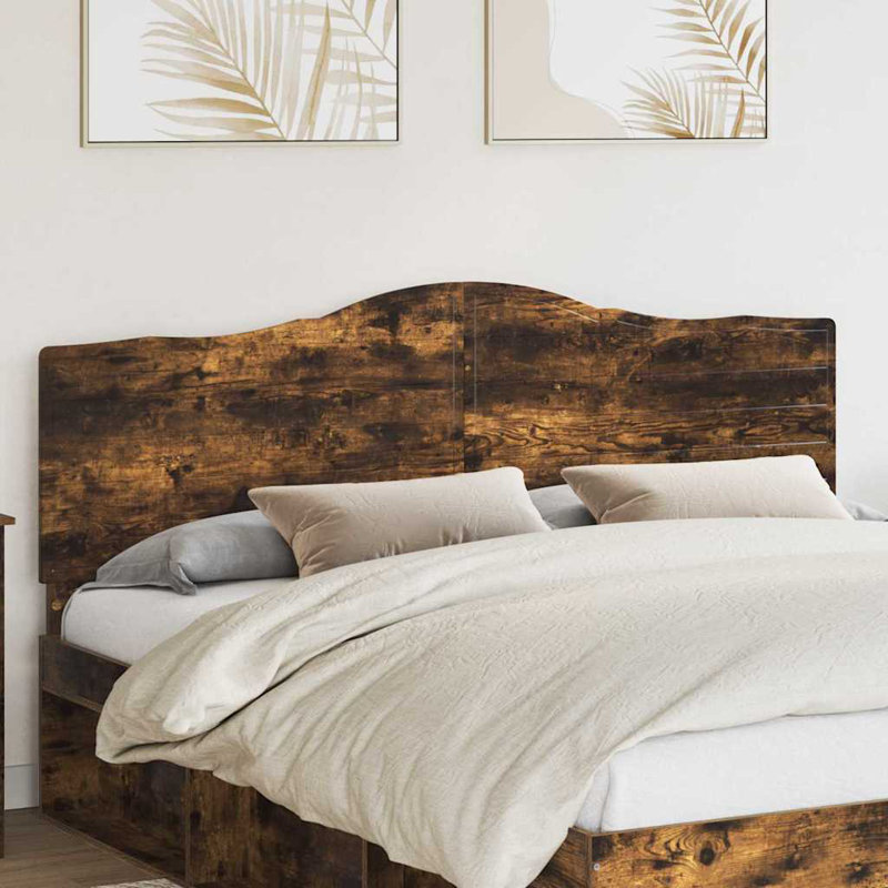 Headboard, King, Smoked Oak