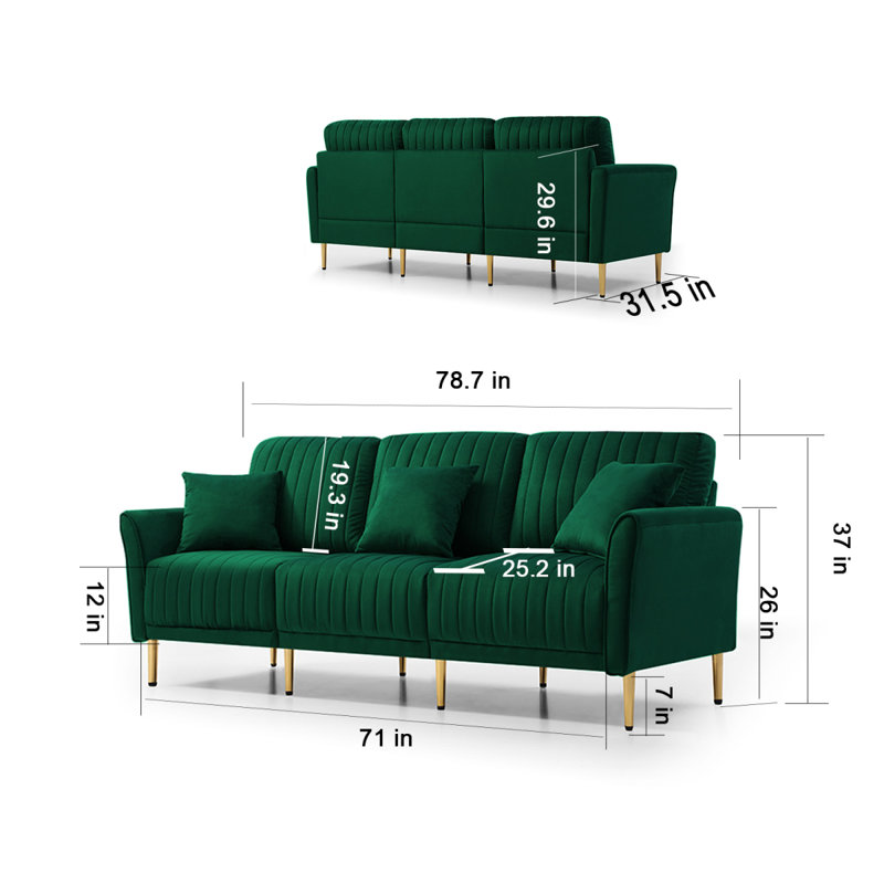 Ensemble de canapé modulaire 3 pièces Silvestre