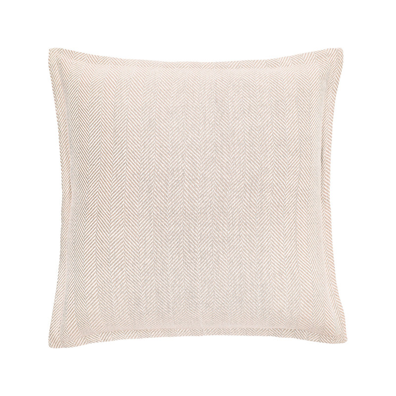 Orson 100% Cotton Sham, Rosewood, Euro