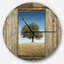 Horloge murale Swigart Farmhouse Designart-34141180