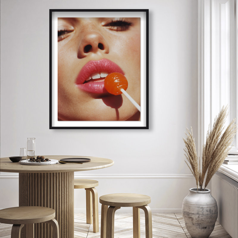 Citrus Gloss Print by Oliver Gal, 31.5"H x 25.5"W, Black Shadowbox